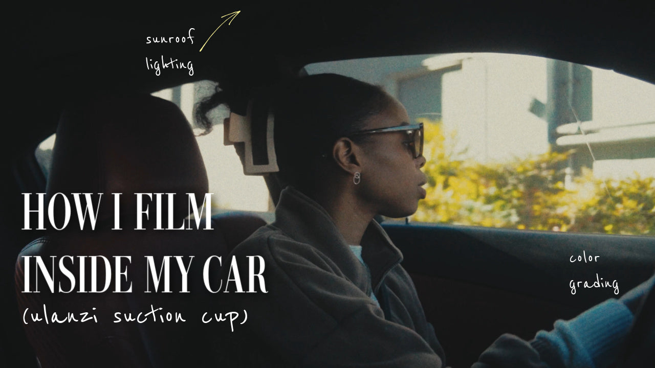 Load video: how i film in my car using Ulanzi mount